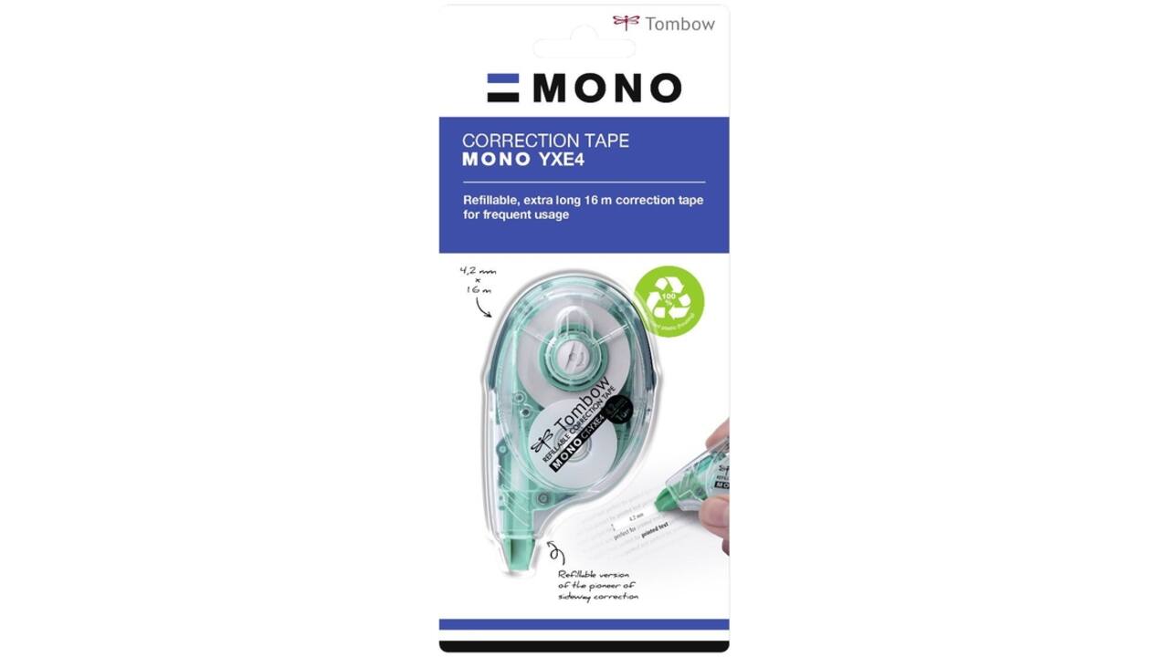 Correctietape Tombow MONO navulbaar 4.2mmx16m