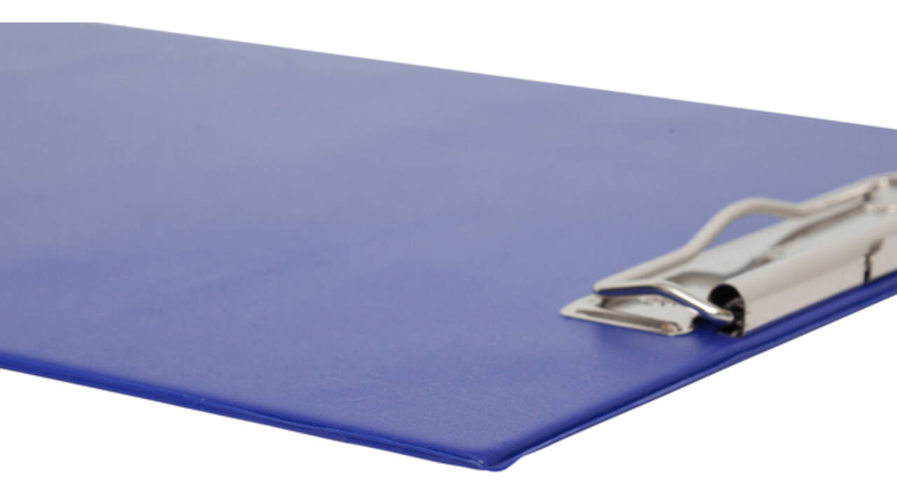 Klembord MAUL A4 staand PVC blauw