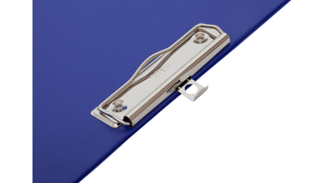 Klembord MAUL A4 staand PVC blauw