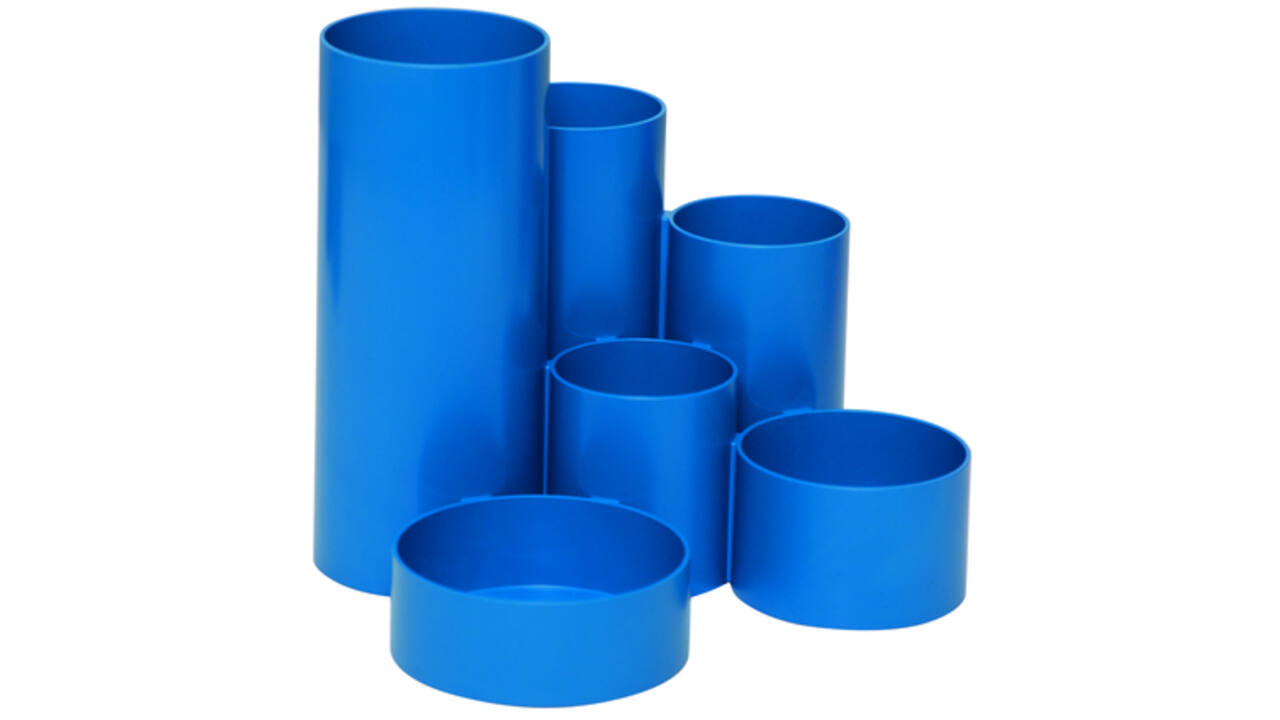 Pennenkoker MAUL tubo 6-vaks Ø150x125mm blauw
