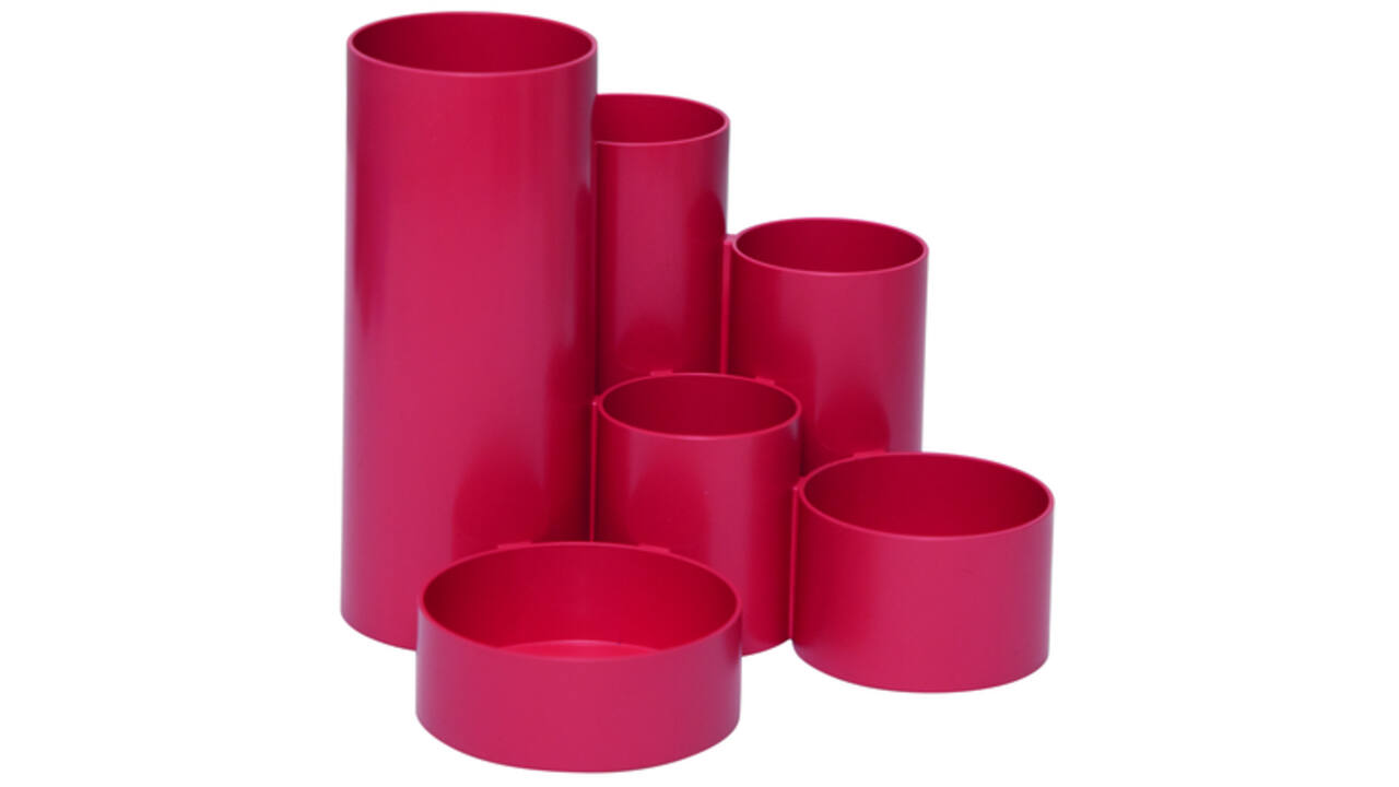 Pennenkoker MAUL tubo 6-vaks Ø150x125mm rood