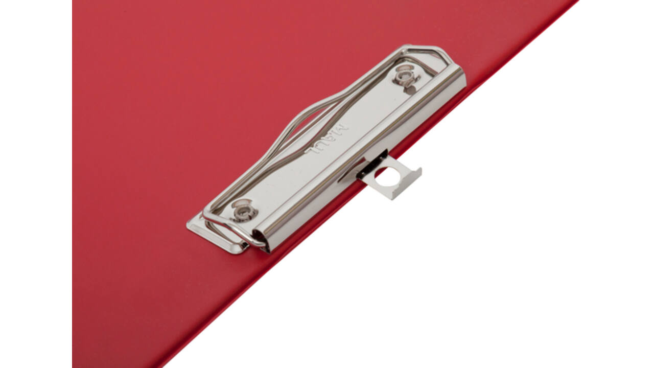 Klembord MAUL A4 staand PVC rood