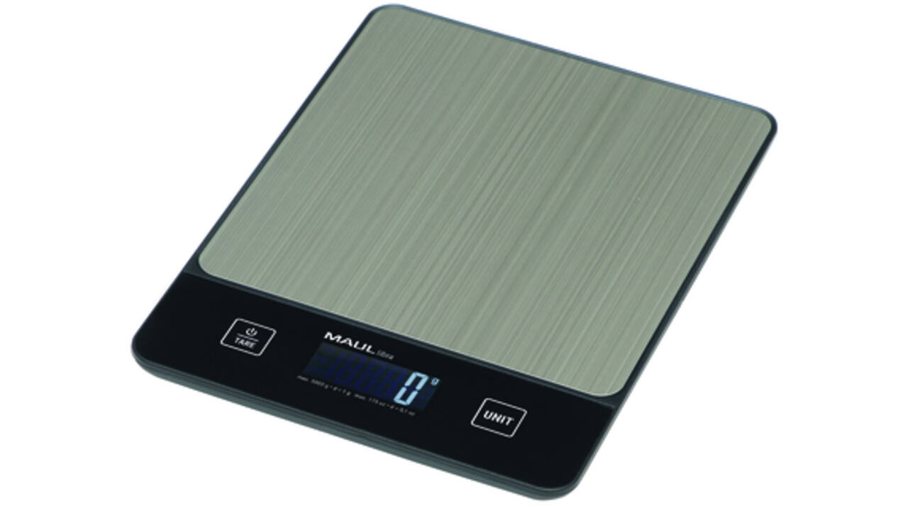 Briefweger MAUL Libra tot 5000 gram inclusief batterij zwart