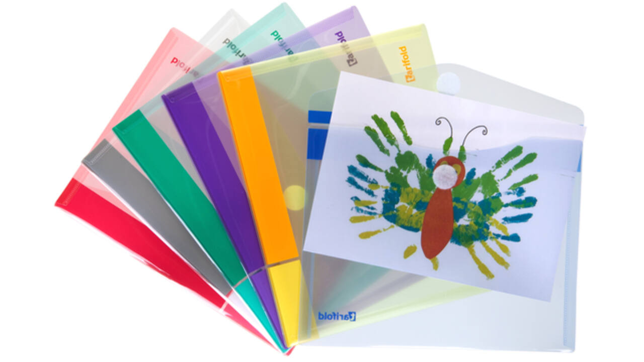 Enveloptas Djois Color Collection A5 horizontaal assorti