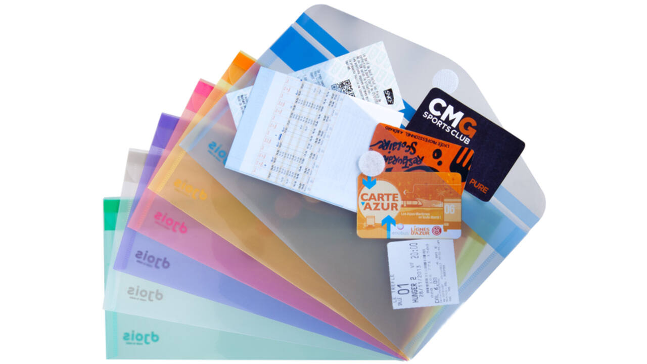 Enveloptas Djois Color Collection A6 horizontaal assorti