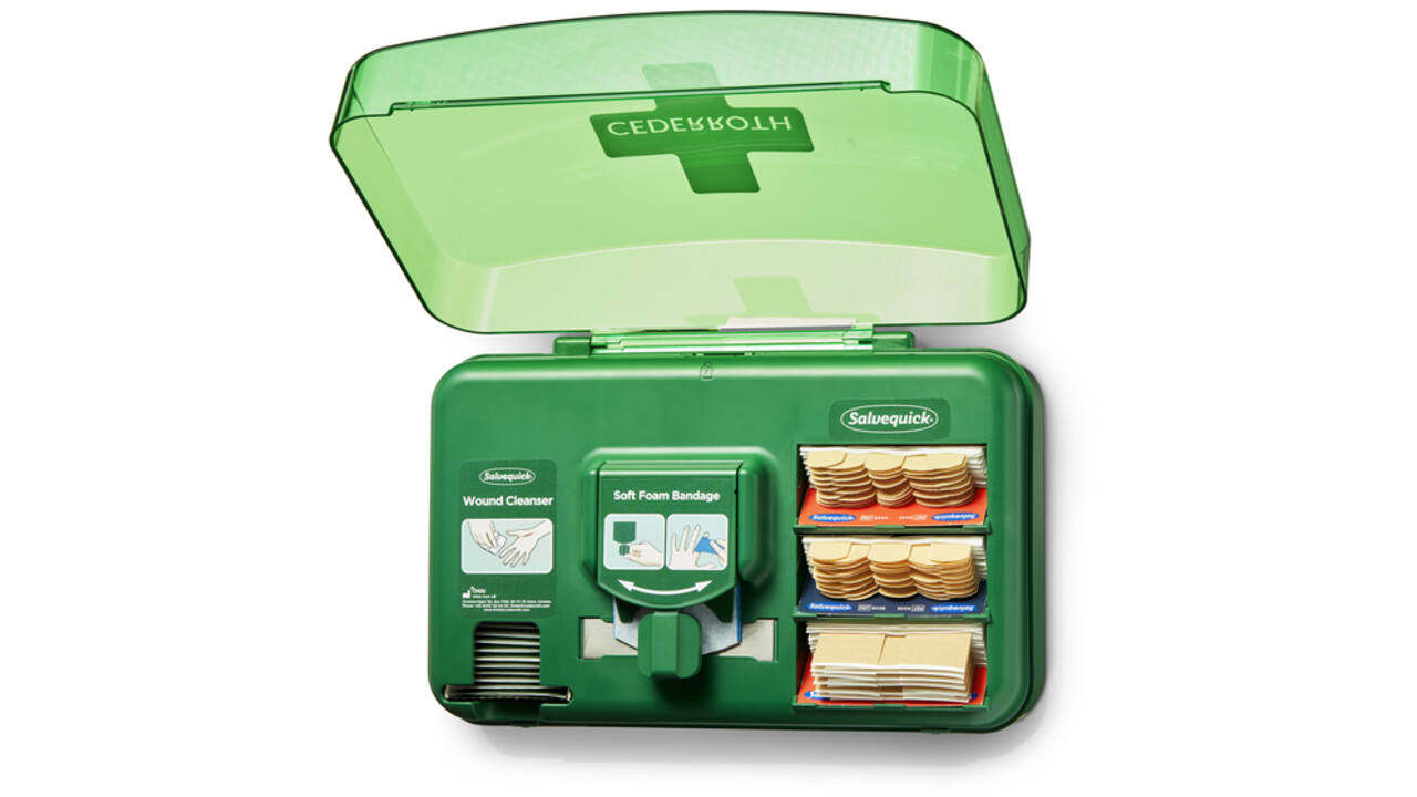 Wond dispenser Cederroth - Salvequick