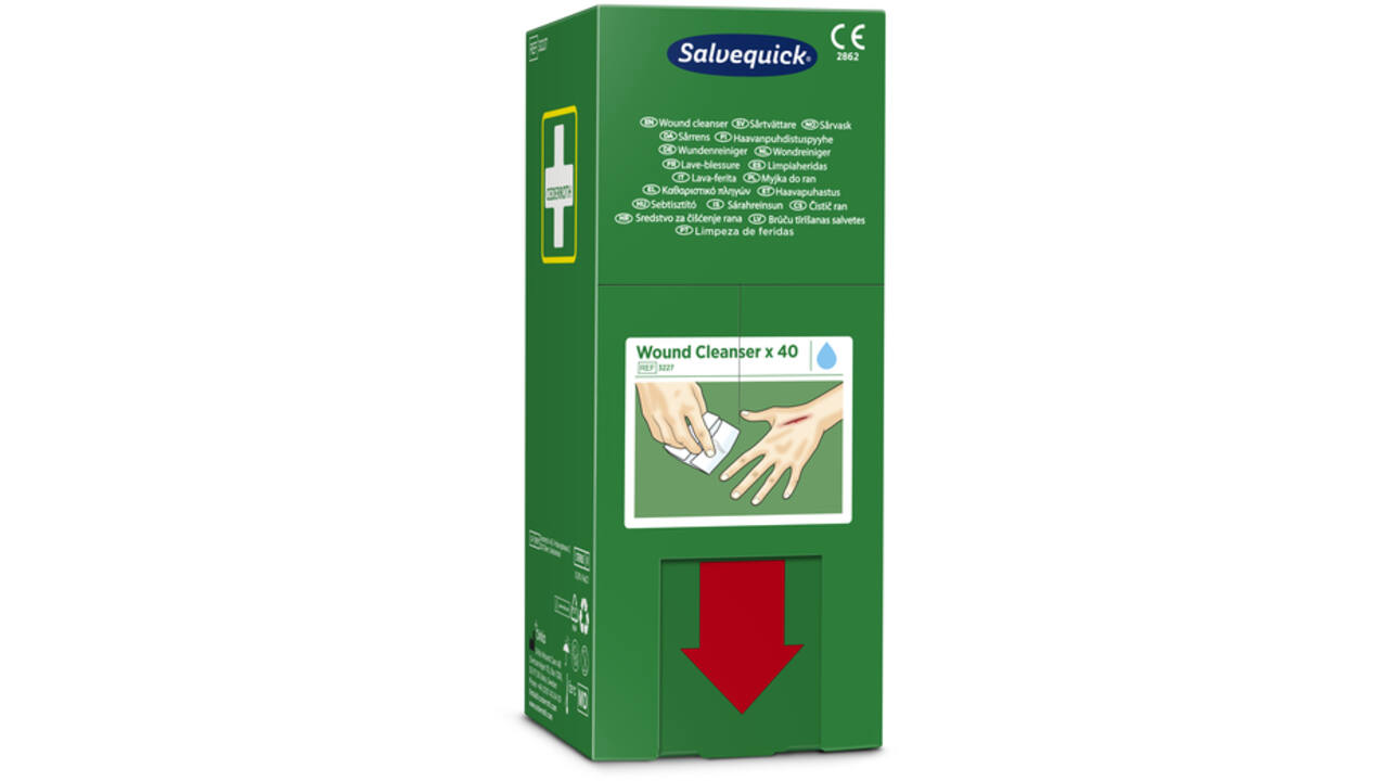 Wondreinigingsdoekjes Salvequick 40 stuks