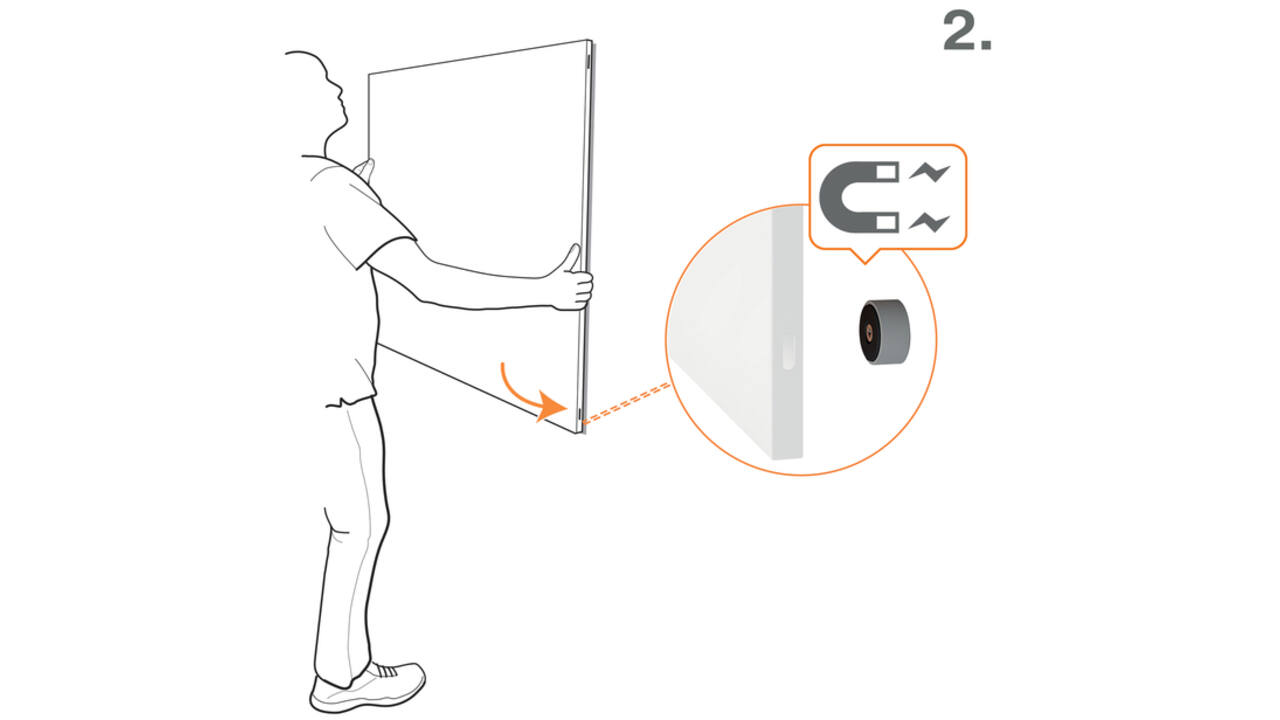 Whiteboard Nobo Infinity randloos 60x90cm