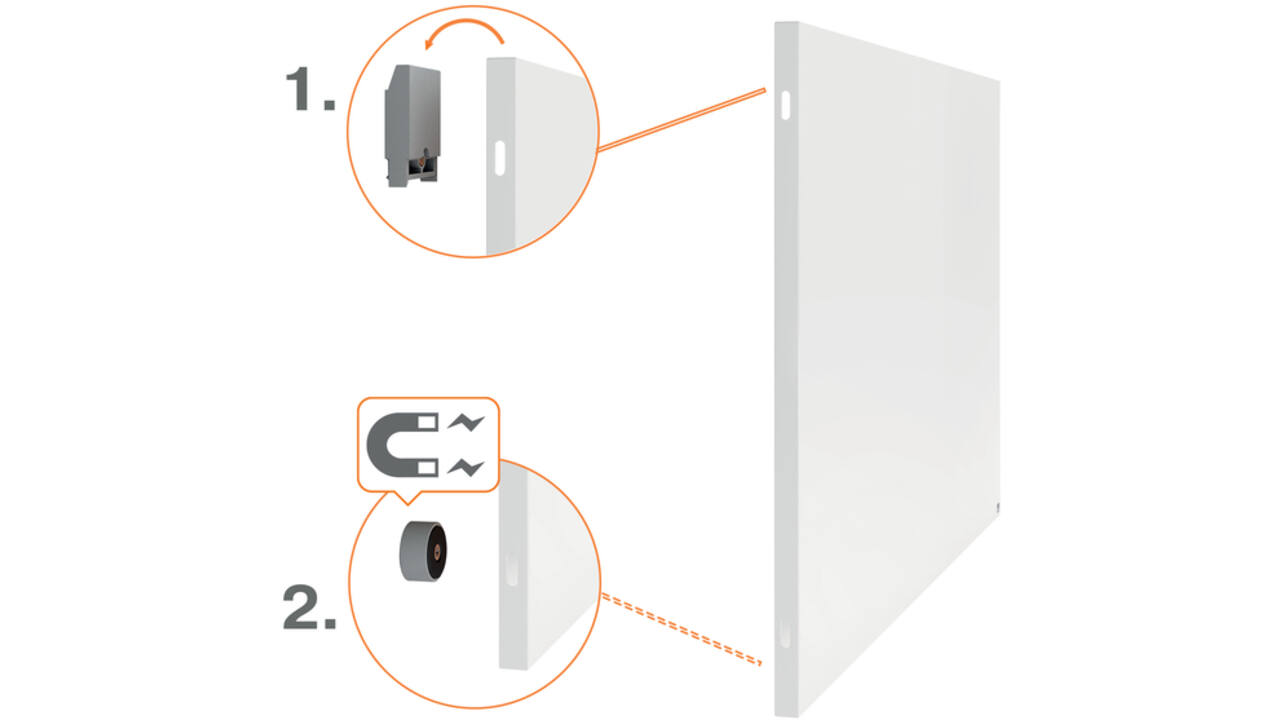 Whiteboard Nobo Infinity randloos 90x120cm