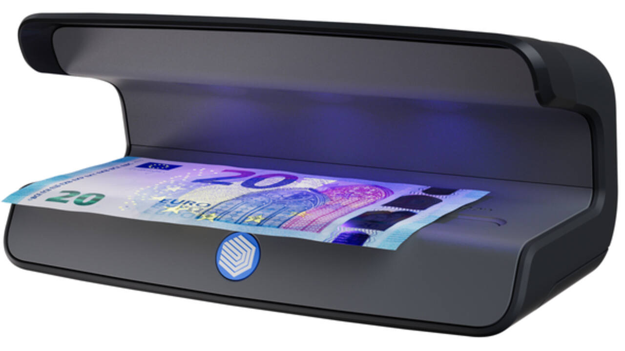 Valsgeld detector Safescan 55 UV LED zwart
