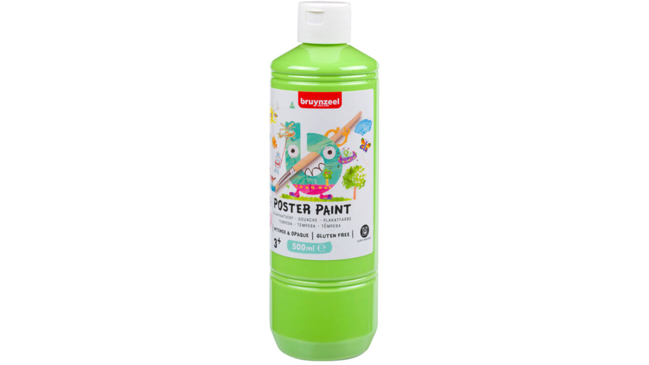 Plakkaatverf Bruynzeel fles à 500ml lentegroen