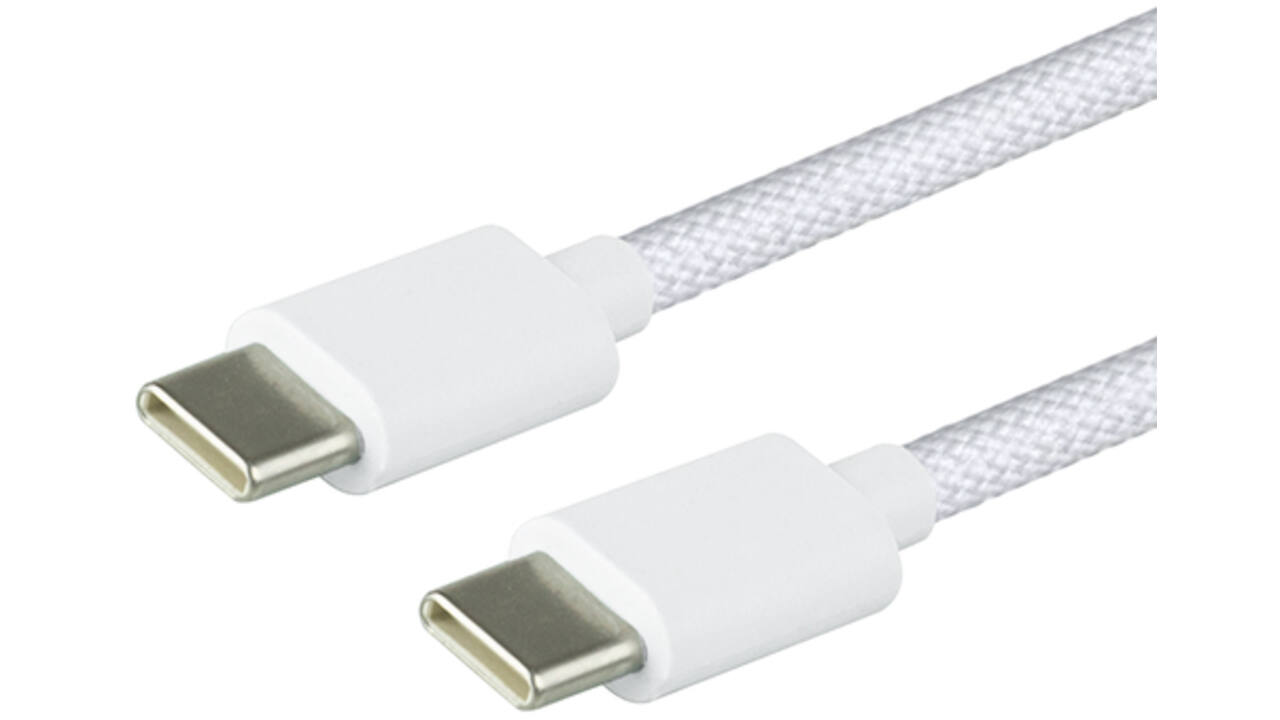 Kabel Green Mouse USB-C to USB-C data Woven 1m