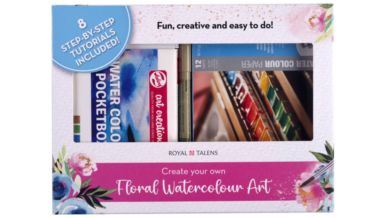 Aquarelverfset Talens Art Creation Floral Watercolour Art assorti