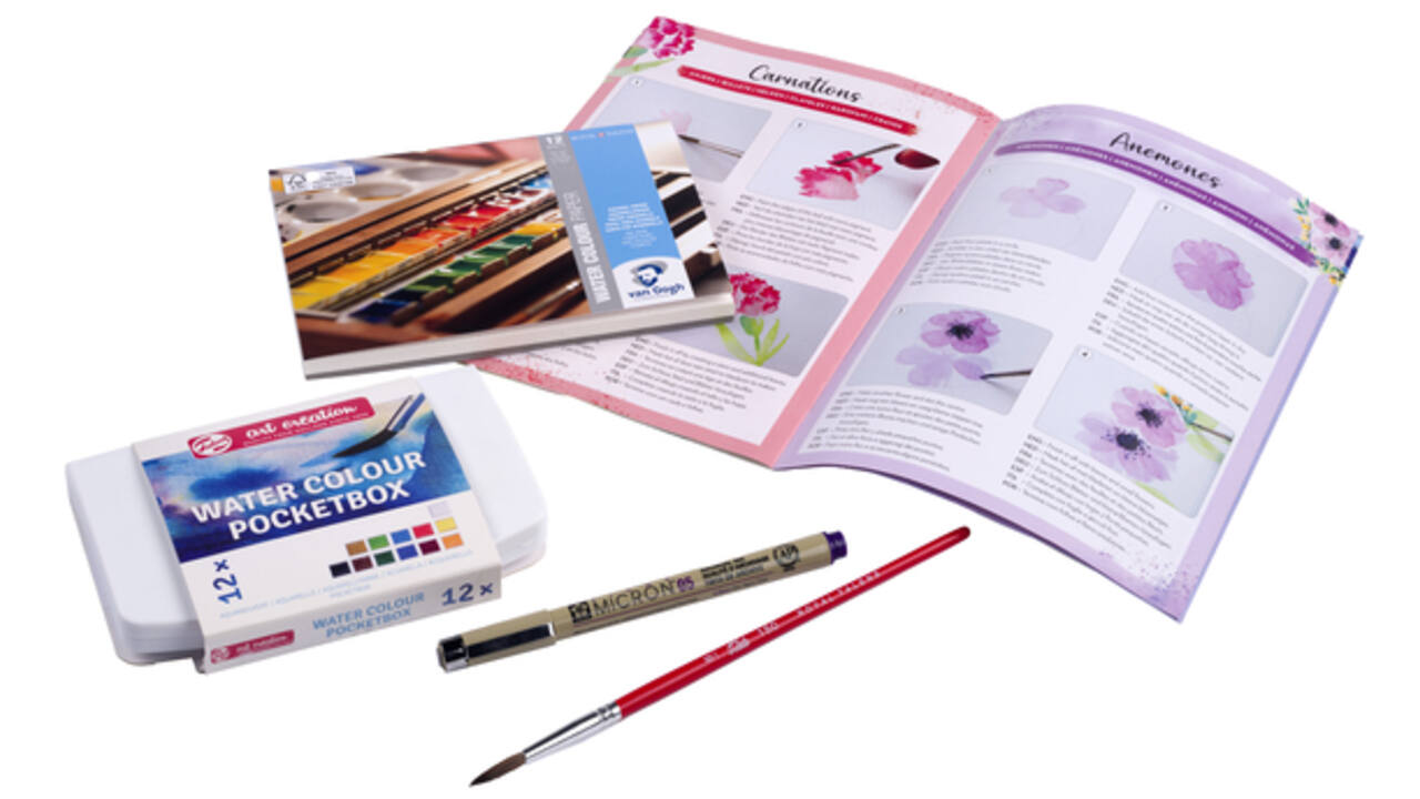 Aquarelverfset Talens Art Creation Floral Watercolour Art assorti