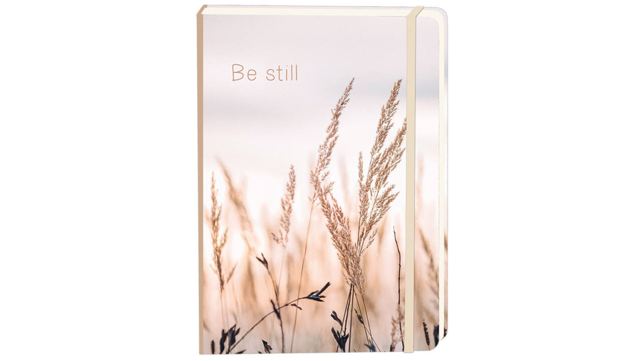 Notitieboek Be Still A5 lijn 92 pagina's softcover