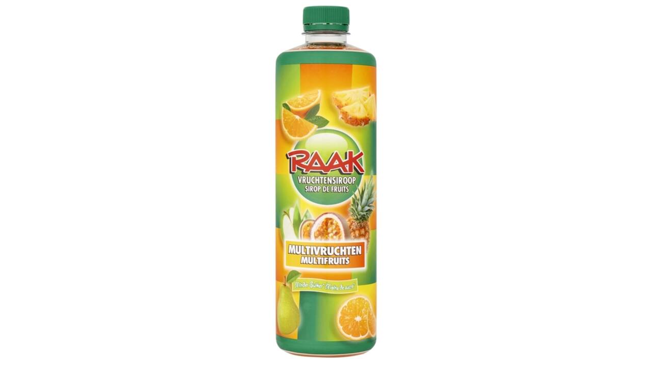 Siroop RAAK multivruchten 750ml