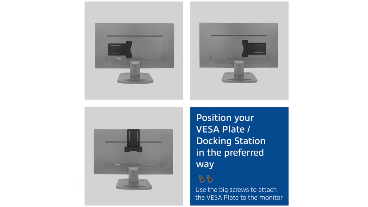 Vesa montage plaat ACT voor AC7150