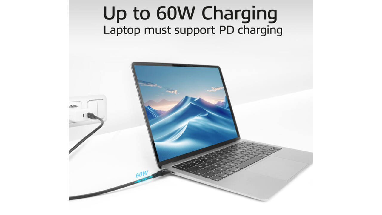Kabel ACT USB-C 3.0 10Gbps 60W USB 1 meter