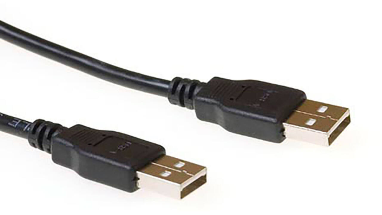 Kabel ACT USB 2.0 A male - USB A male 3 meter