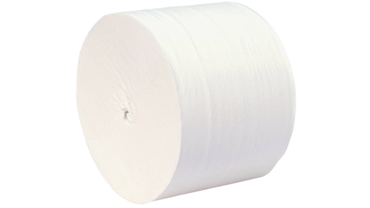 Toiletpapier Coreless 2-laags 104m wit