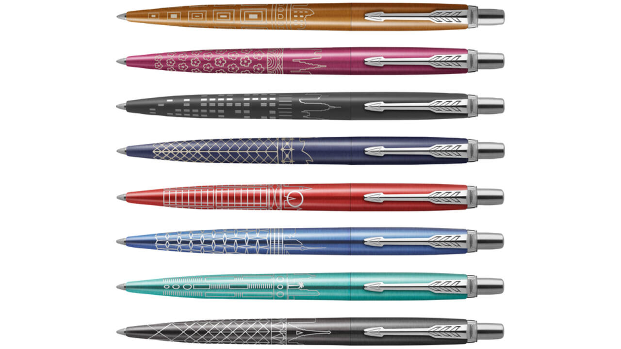 Balpen Parker Jotter special edition Paris grey CT medium