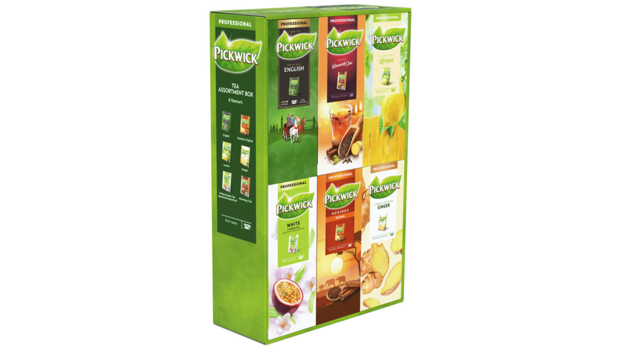 Thee Pickwick combibox 6x25 zakjes