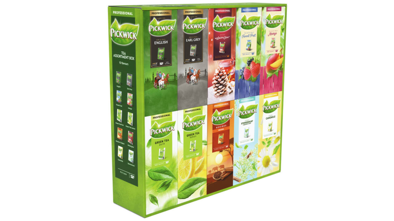 Thee Pickwick combibox 10x25 zakjes