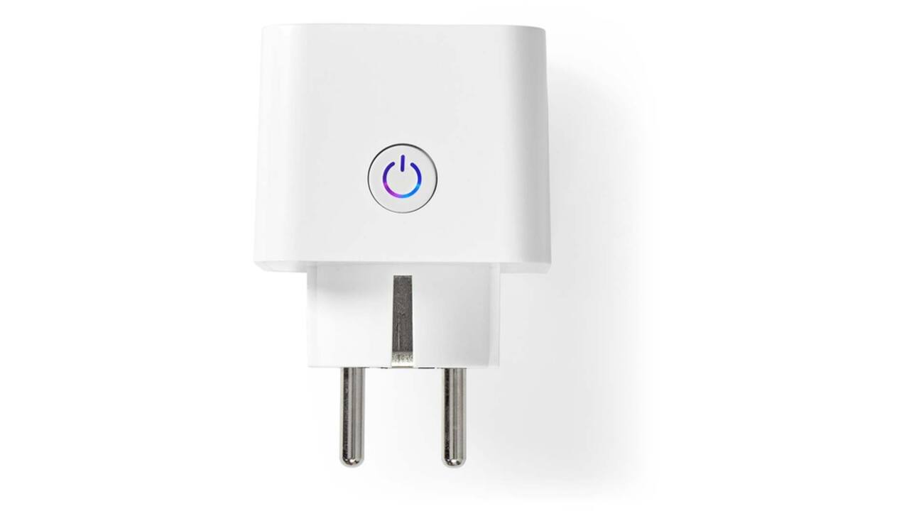 Slimme stekker Nedis Smartlife Wifi 3 stuks wit
