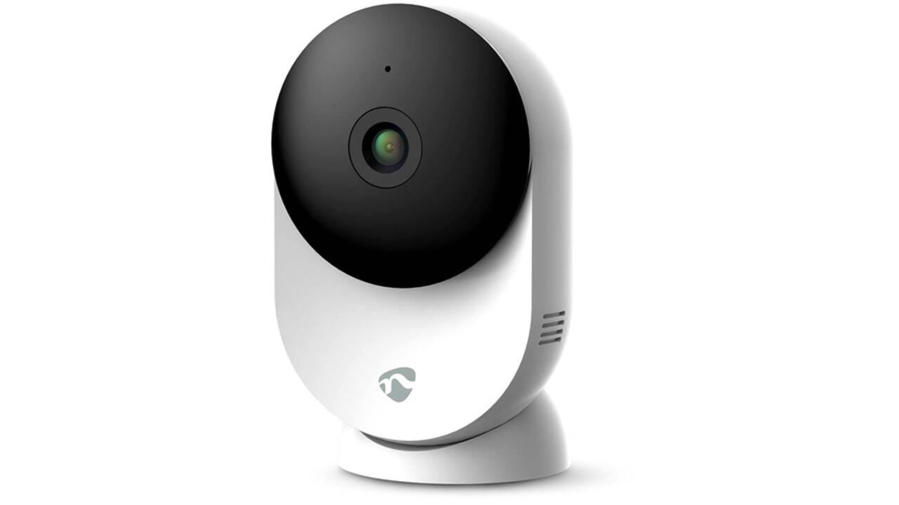 Beveiligingscamera Nedis Smartlife Wifi indoor 3MP Full HD 1296p wit