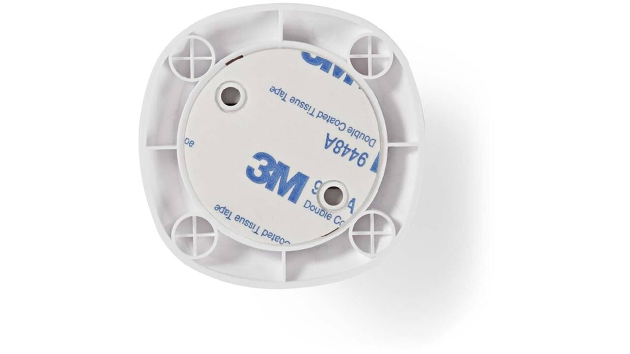 Rookmelder Nedis Smartlife Zigbee 3.0 Wifi 10 jaar sensor wit