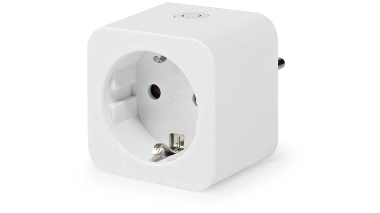 Slimme stekker Nedis Smartlife Wifi enkel wit