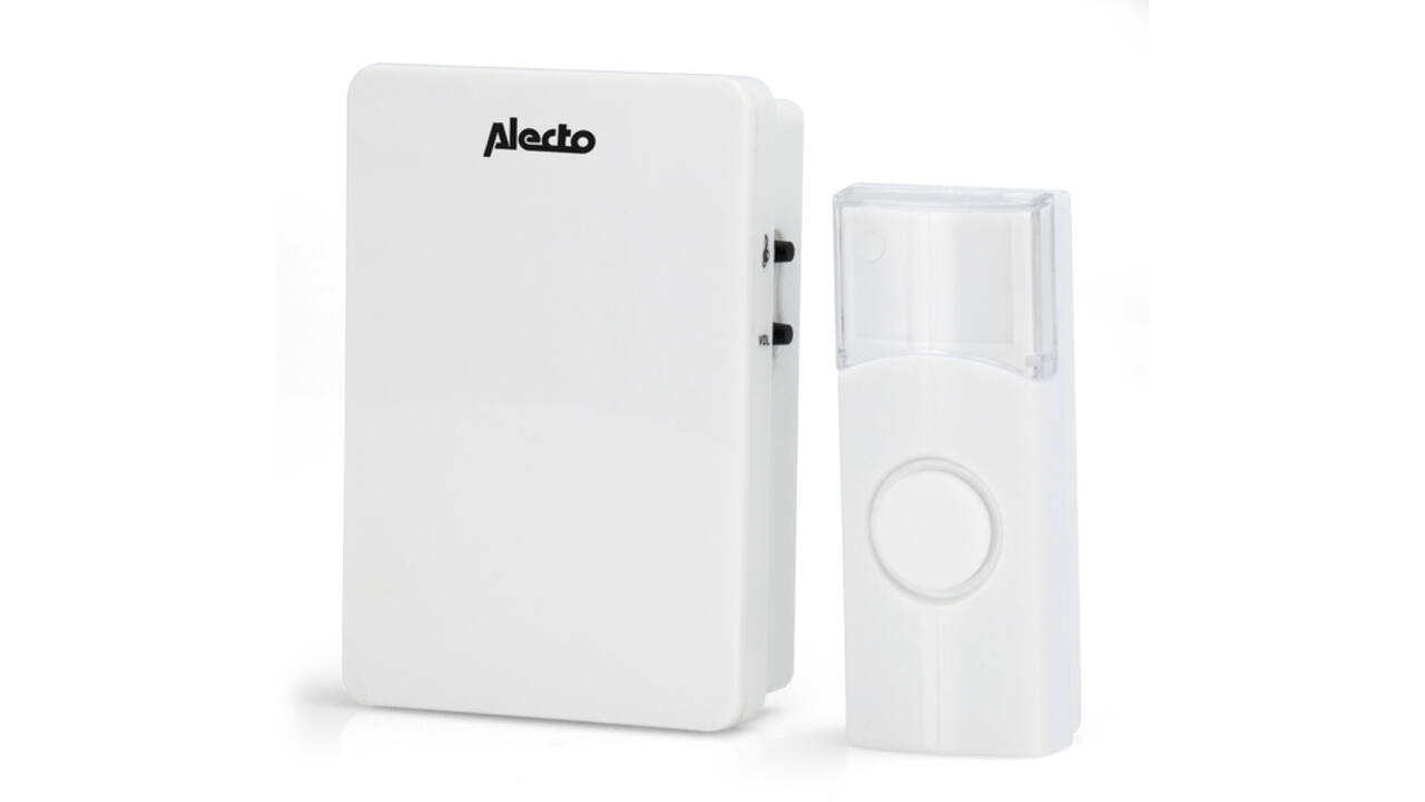 Deurbel Alecto draadloos ADB-11WT wit