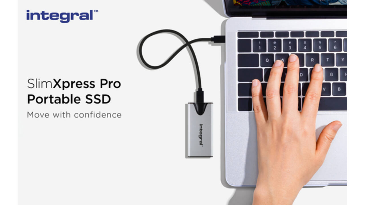 SSD Integral SlimXpress Portable USB-C 500GB
