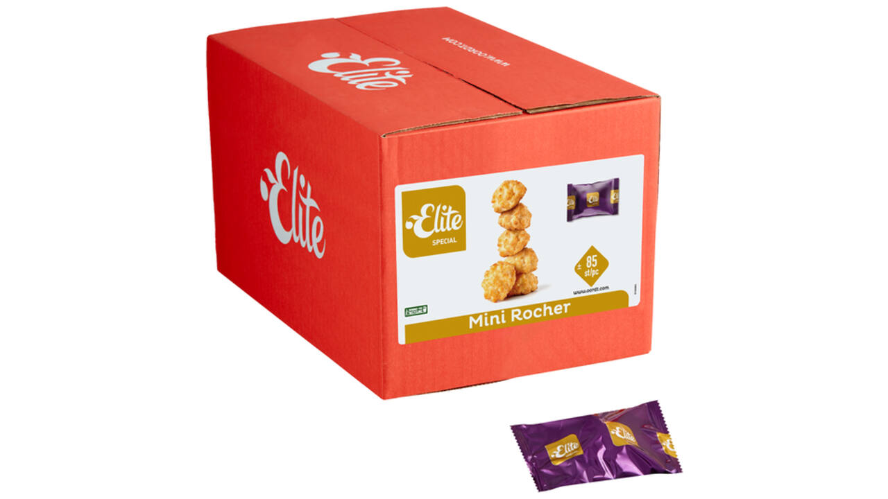 Koekjes Elite mini rocher 85 stuks