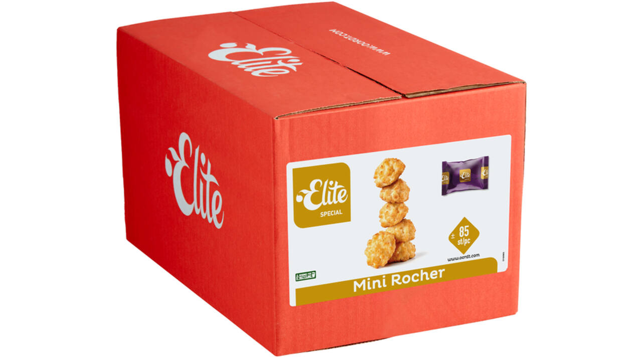 Koekjes Elite mini rocher 85 stuks