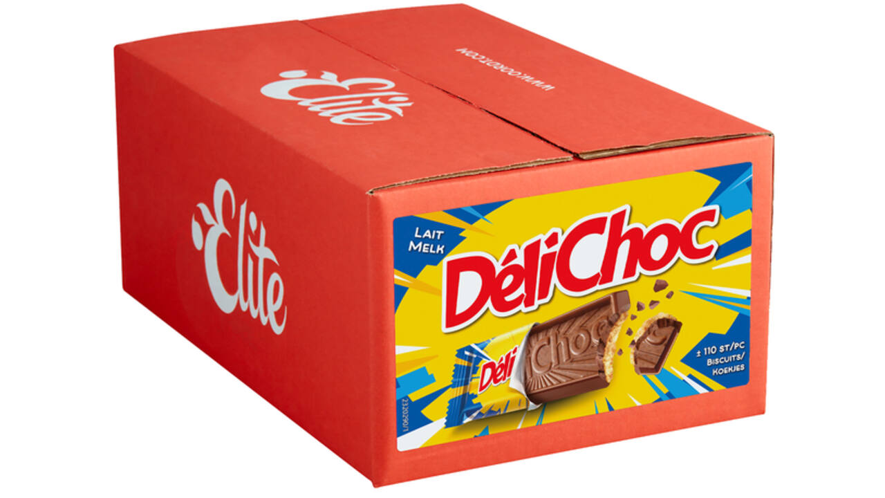 Koekjes Elite délichoc melk 110 stuks