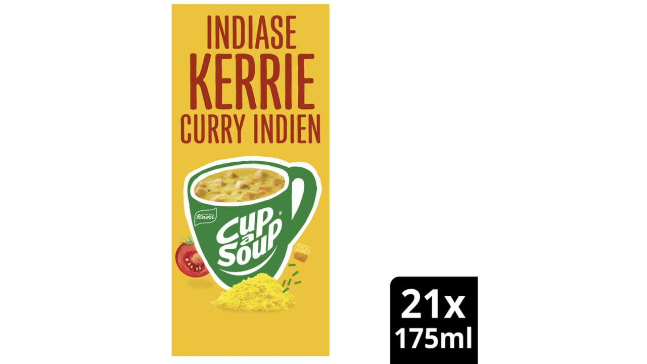 Cup-a-Soup Knorr Indiase kerrie 21x175ml