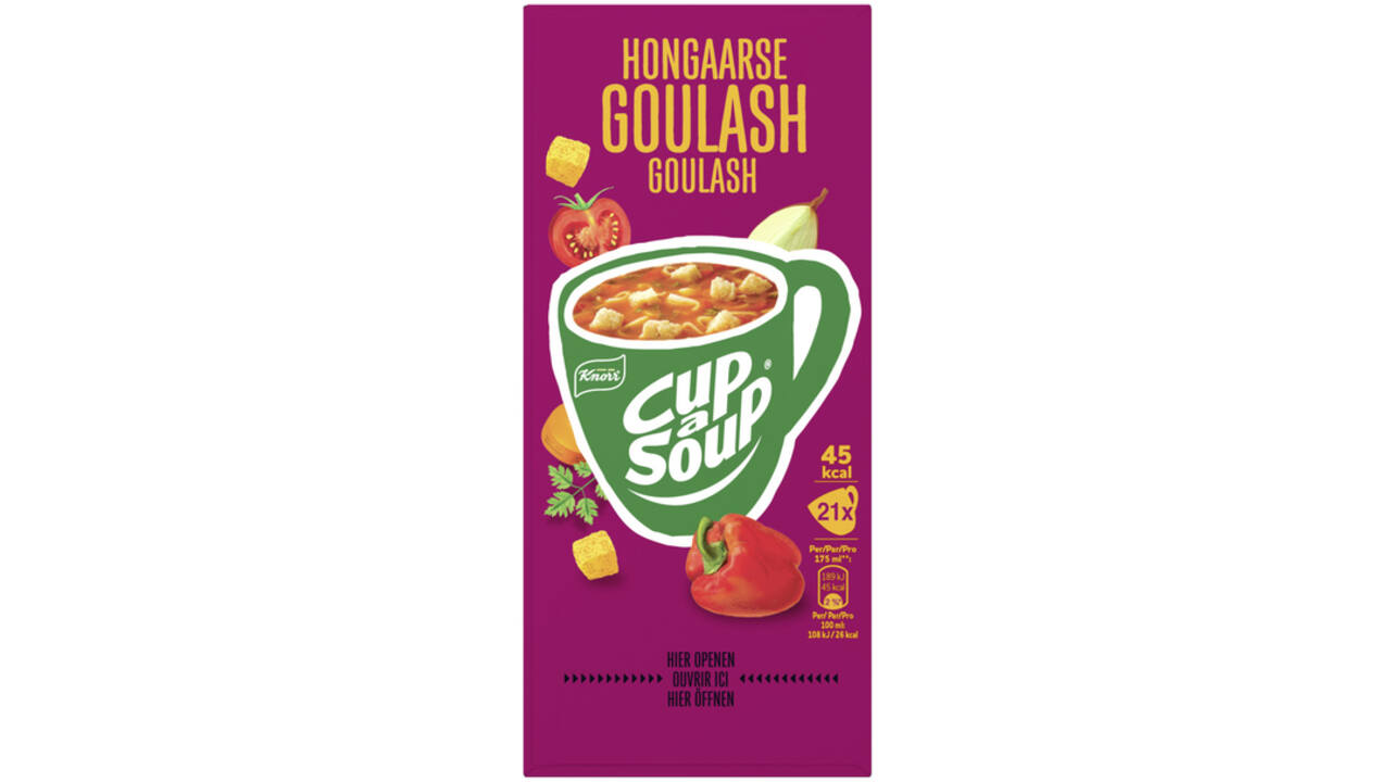 Cup-a-Soup Knorr Hongaarse goulash 21x175ml