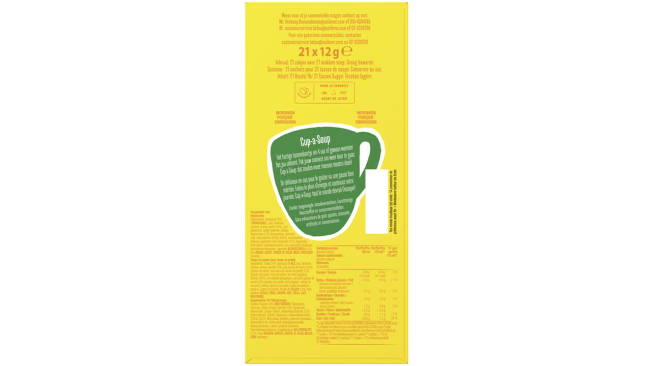 Cup-a-Soup Knorr kip 21x175ml