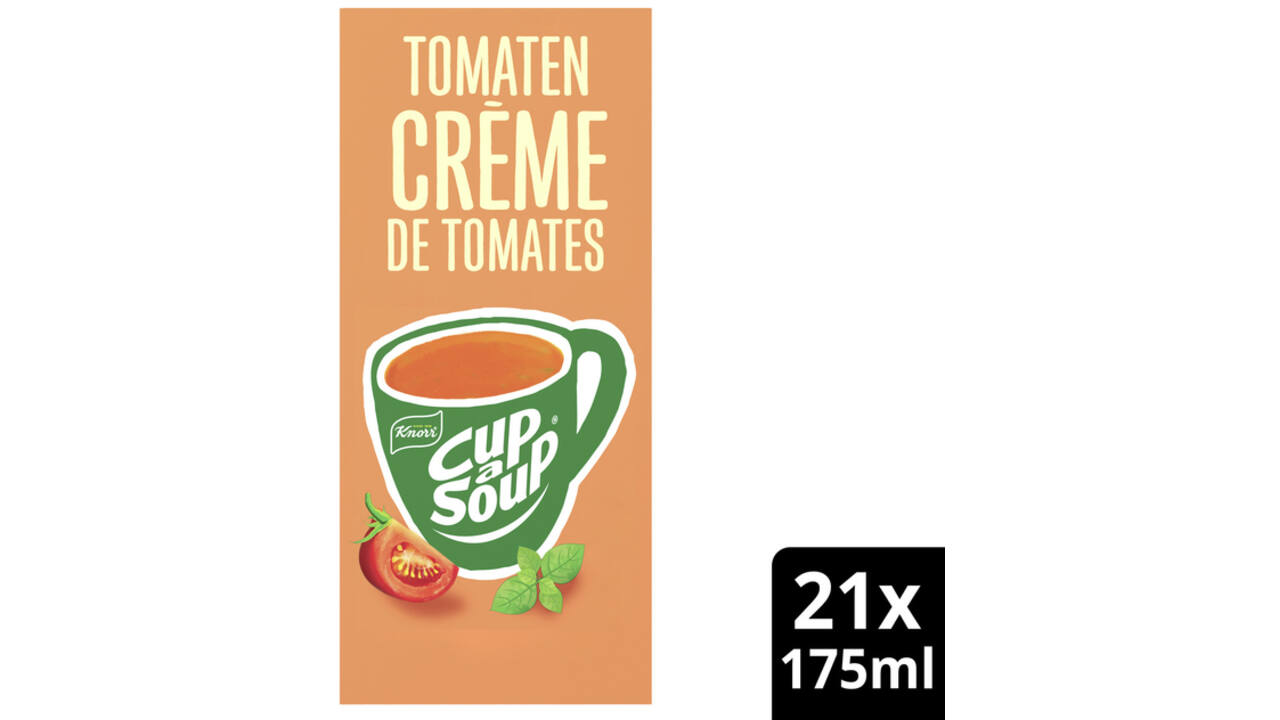 Knorr Cup-a-Soup Tomaten Crème.