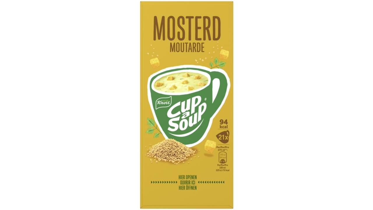 Cup-a-Soup Knorr mosterd 21x175ml
