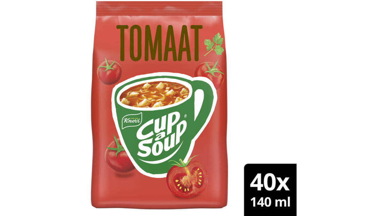 Cup-a-Soup Knorr machinezak tomaat 140ml