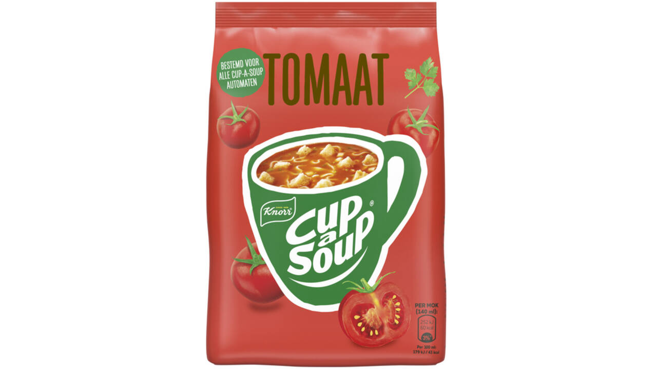Cup-a-Soup Knorr machinezak tomaat 140ml