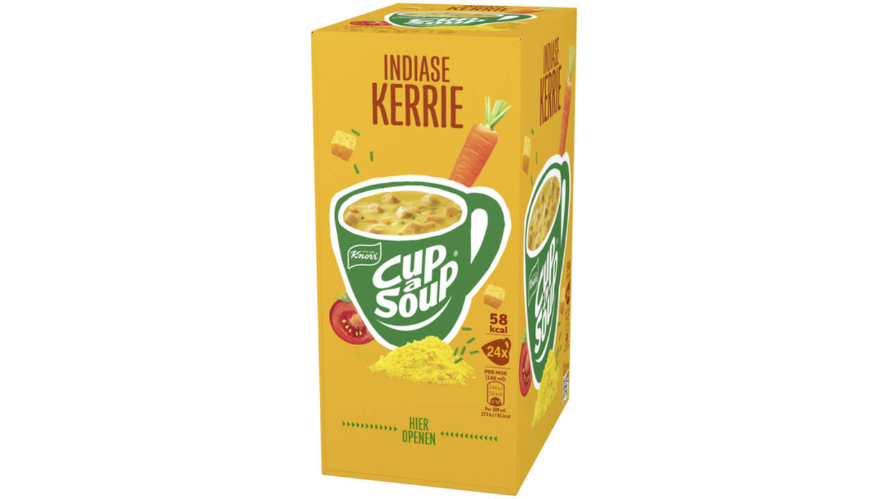 Cup-a-Soup Knorr Indiase kerrie 24x140ml