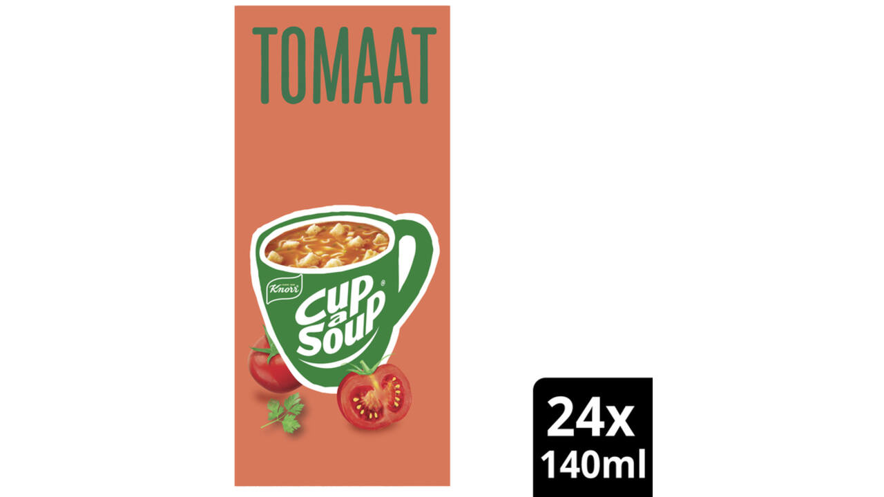 Cup-a-Soup Knorr tomaat 24x140ml