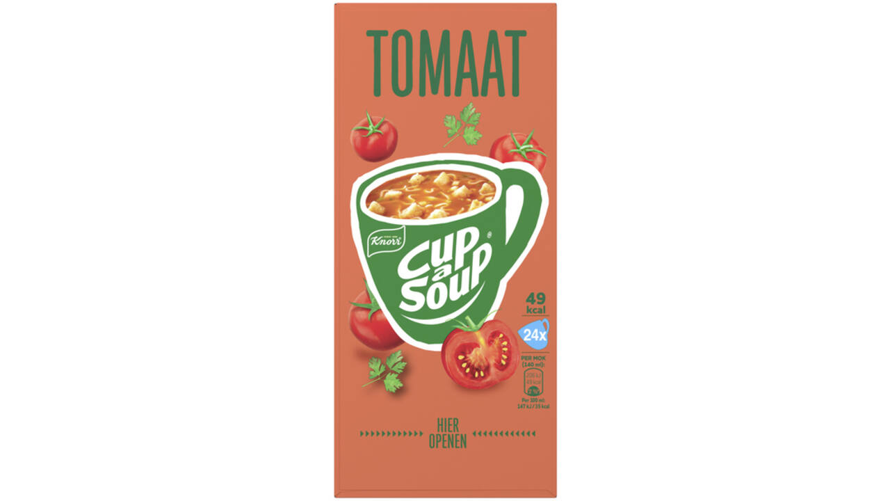 Cup-a-Soup Knorr tomaat 24x140ml
