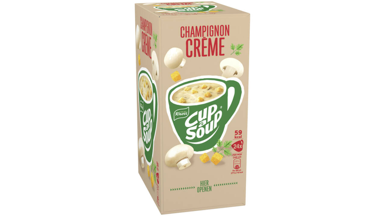 Cup-a-Soup Knorr champignon crème 24x140ml