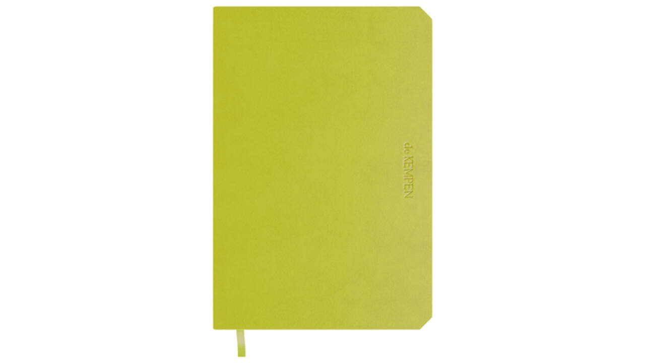 Notitieboek de KEMPEN Balance 110x160mm lijn 160 pagina's 90gr lgroen