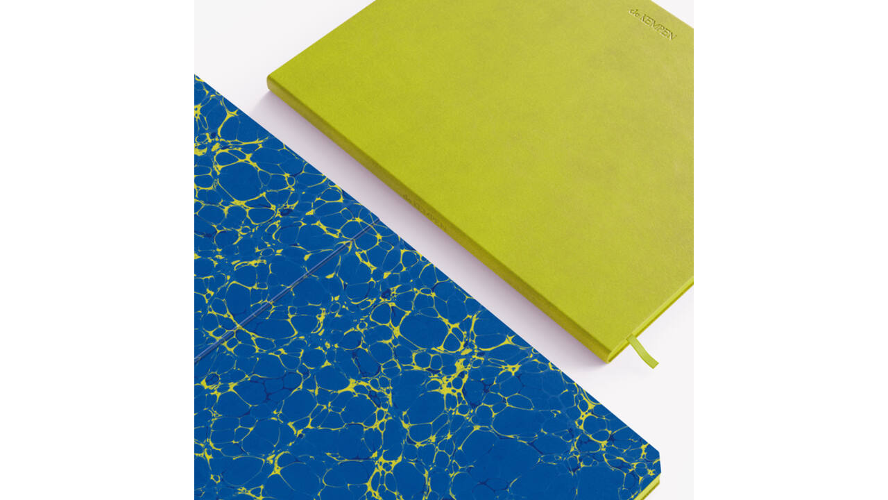 Notitieboek de KEMPEN Balance 110x160mm lijn 160 pagina's 90gr lgroen