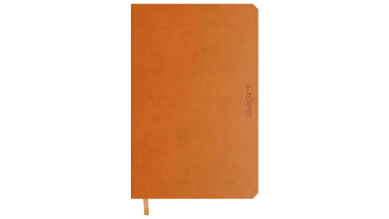Notitieboek de KEMPEN Sunset 110x160mm lijn 160 pagina's 90gr oranje